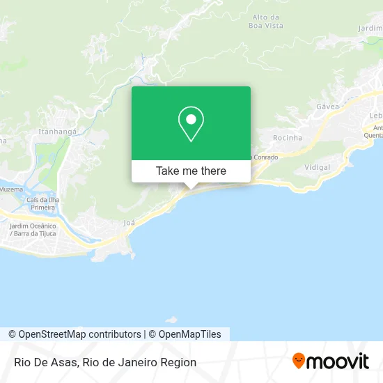 Rio De Asas map