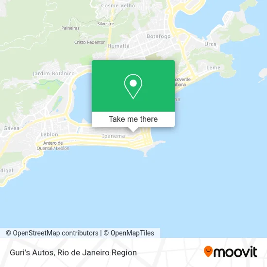 Guri's Autos map