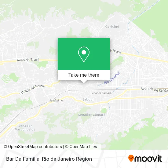 Bar Da Família map
