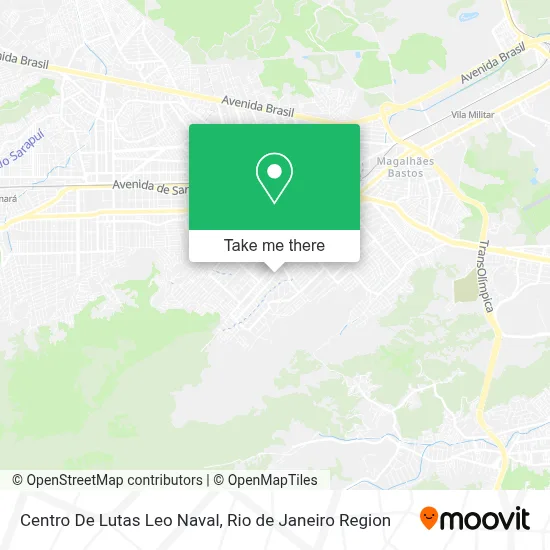 Centro De Lutas Leo Naval map