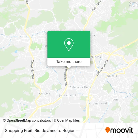 Shopping Fruit map