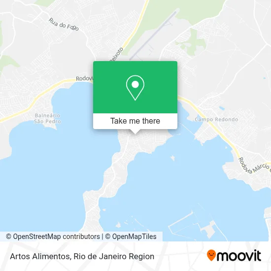 Artos Alimentos map