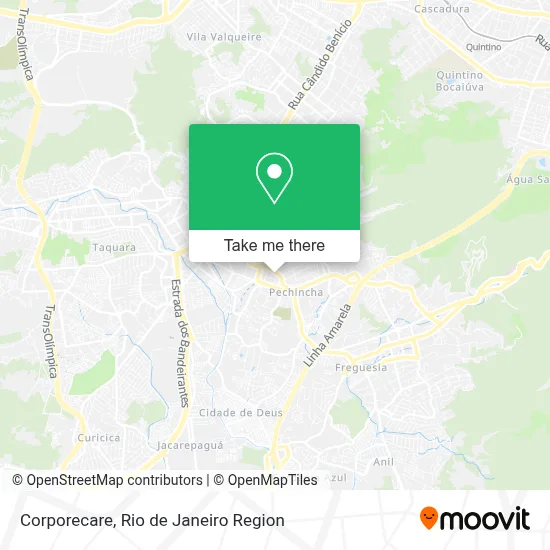 Corporecare map