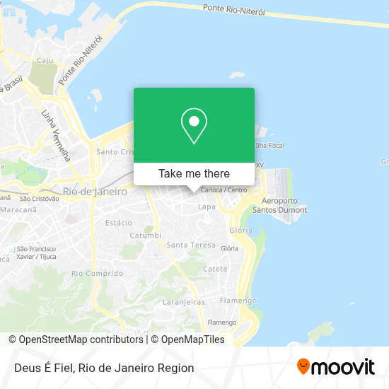 Deus É Fiel map