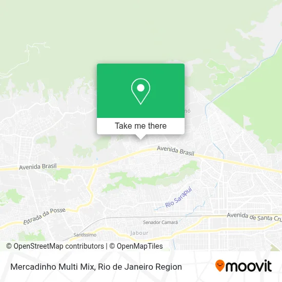 Mercadinho Multi Mix map