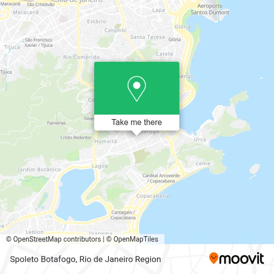 Spoleto Botafogo map