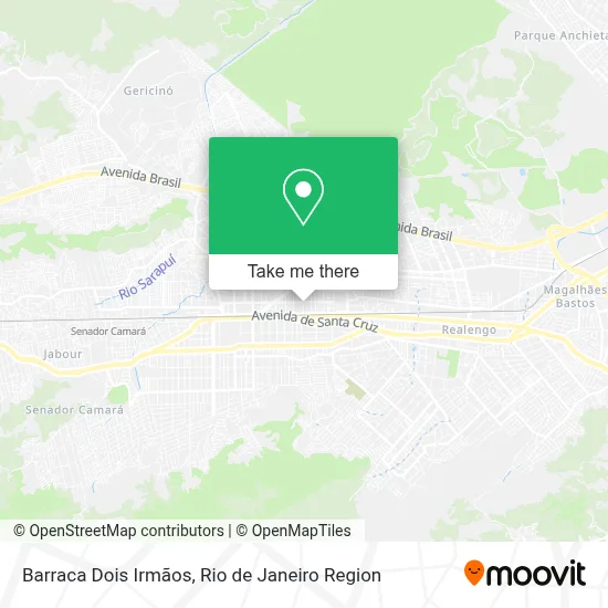 Barraca Dois Irmãos map
