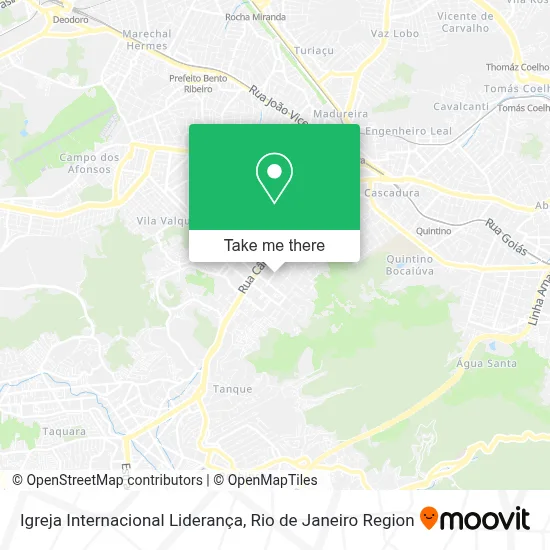 Igreja Internacional Liderança map