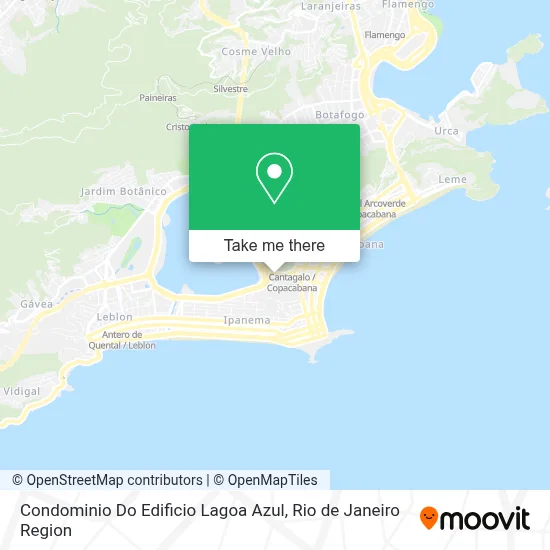 Condominio Do Edificio Lagoa Azul map