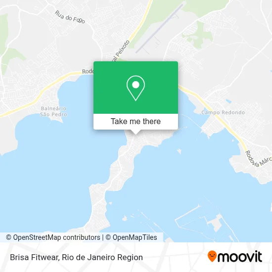 Brisa Fitwear map