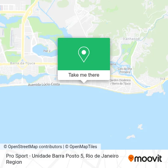 Pro Sport - Unidade Barra Posto 5 map