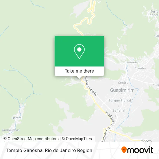 Templo Ganesha map