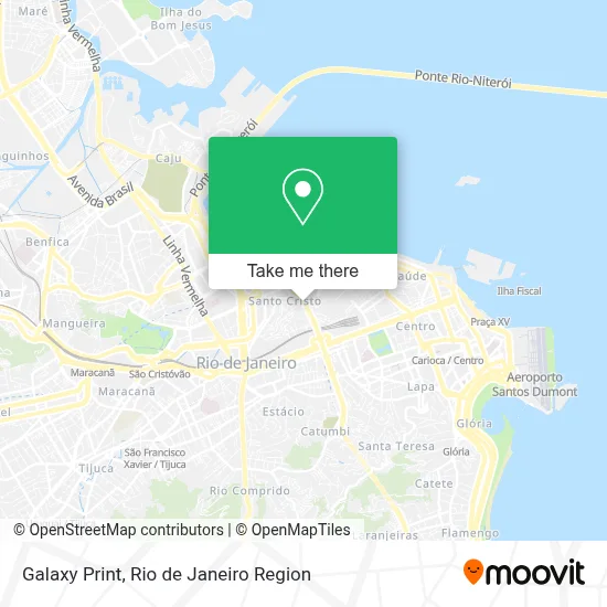 Galaxy Print map