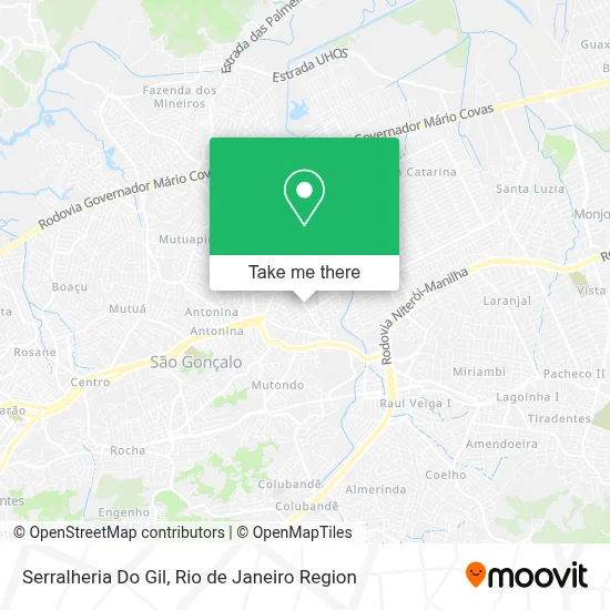 Serralheria Do Gil map