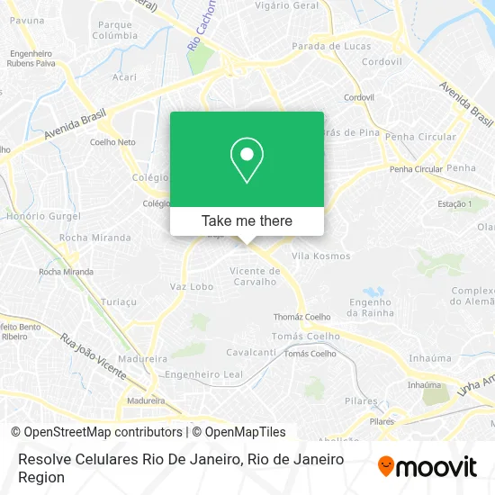 Resolve Celulares Rio De Janeiro map