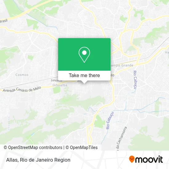 Allas map