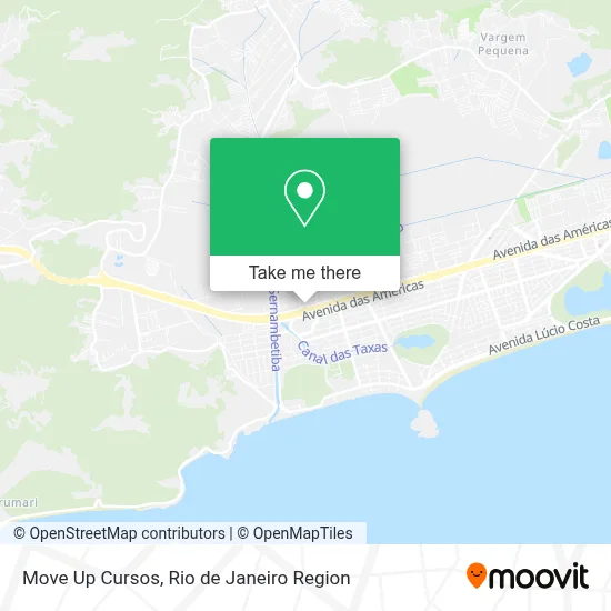 Move Up Cursos map