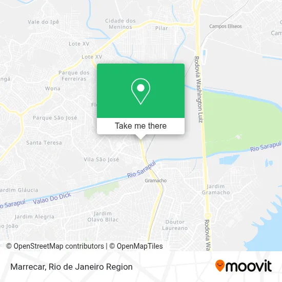 Marrecar map