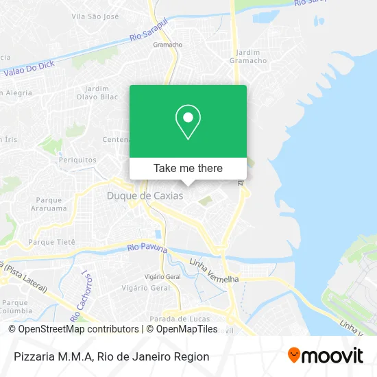 Pizzaria M.M.A map