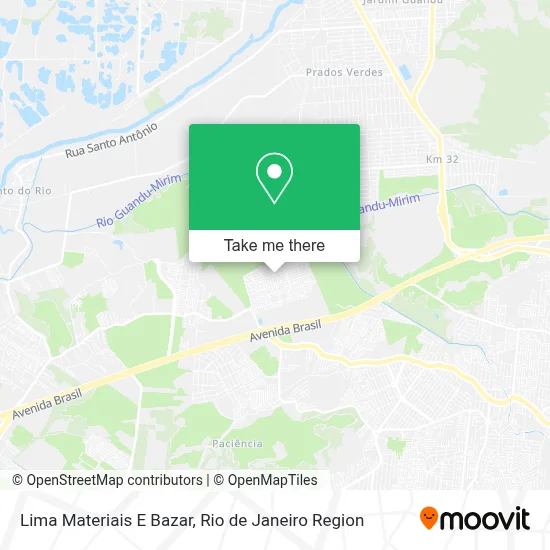 Lima Materiais E Bazar map