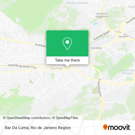 Bar Da Luma map