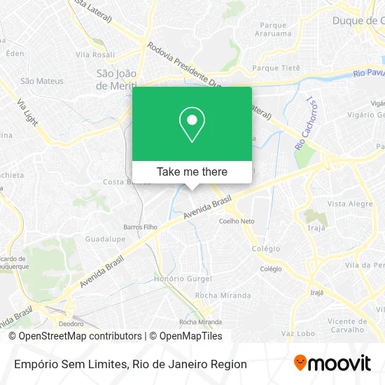 Empório Sem Limites map