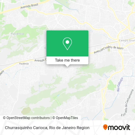 Churrasquinho Carioca map