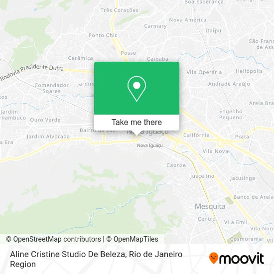 Aline Cristine Studio De Beleza map
