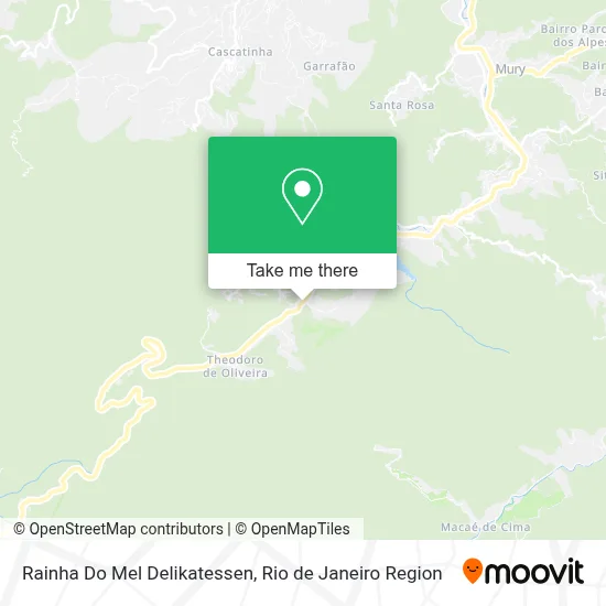 Rainha Do Mel Delikatessen map