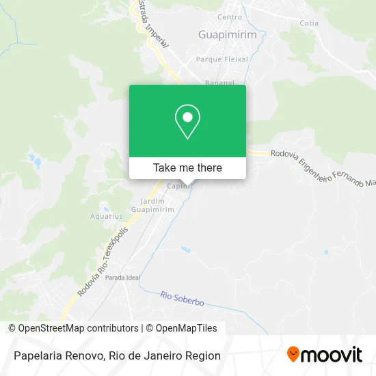 Papelaria Renovo map
