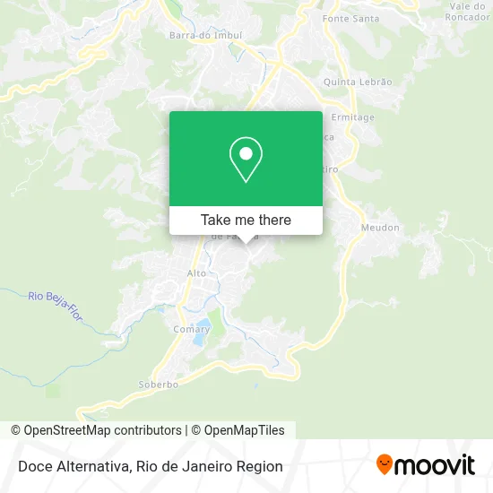Doce Alternativa map