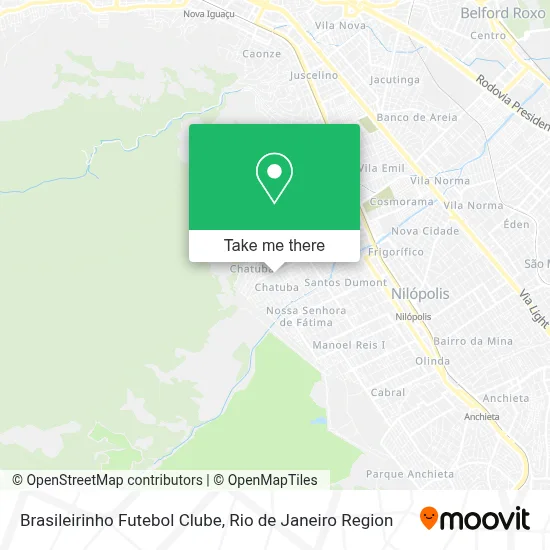 Brasileirinho Futebol Clube map