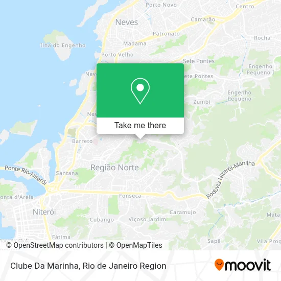 Clube Da Marinha map