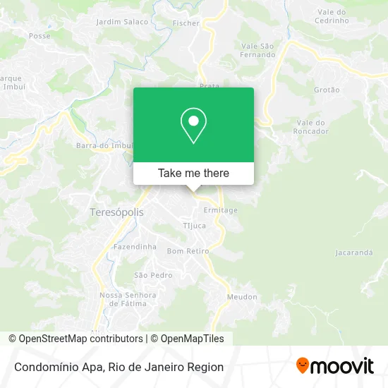 Condomínio Apa map