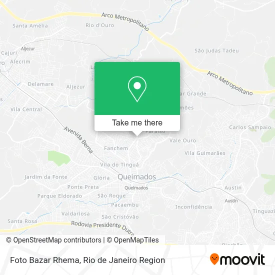Foto Bazar Rhema map