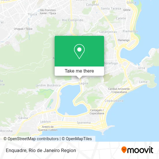 Enquadre map