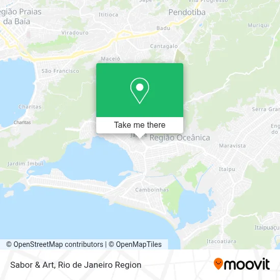 Sabor & Art map