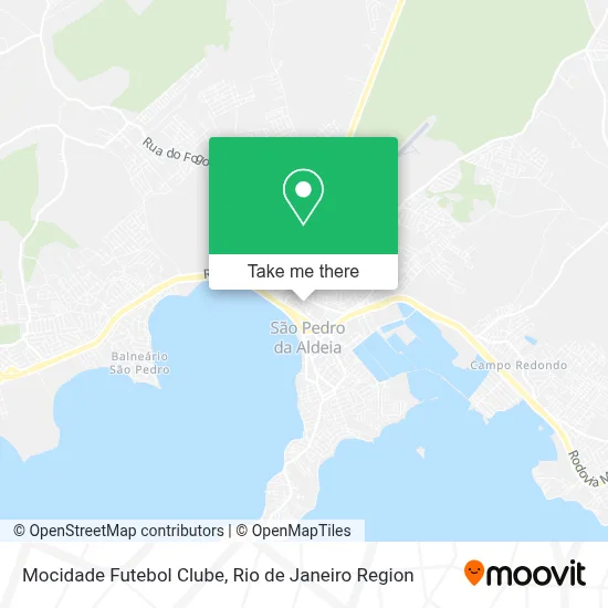 Mocidade Futebol Clube map