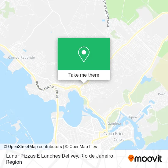 Lunar Pizzas E Lanches Delivey map