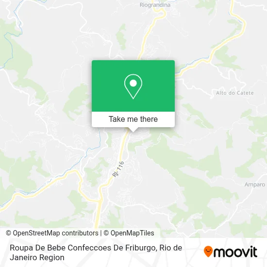 Roupa De Bebe Confeccoes De Friburgo map