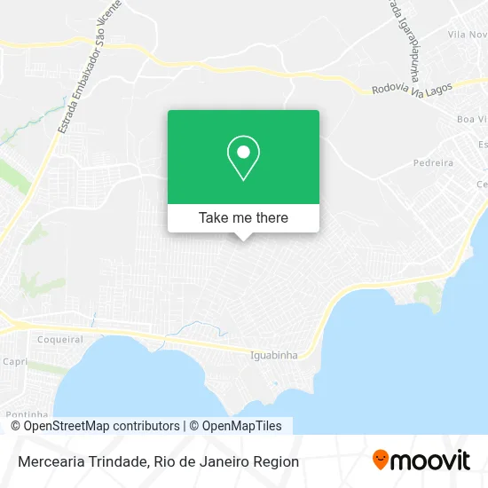 Mercearia Trindade map