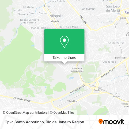 Cpvc Santo Agostinho map