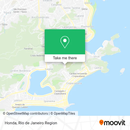 Honda map
