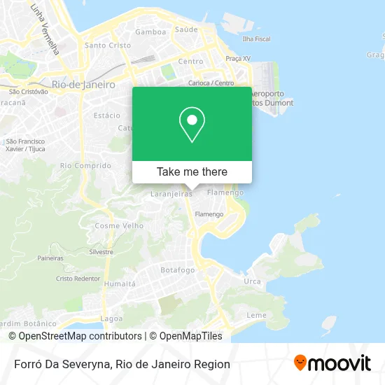 Forró Da Severyna map