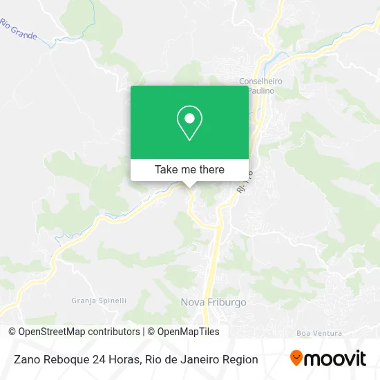 Zano Reboque 24 Horas map