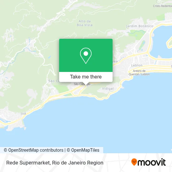 Rede Supermarket map