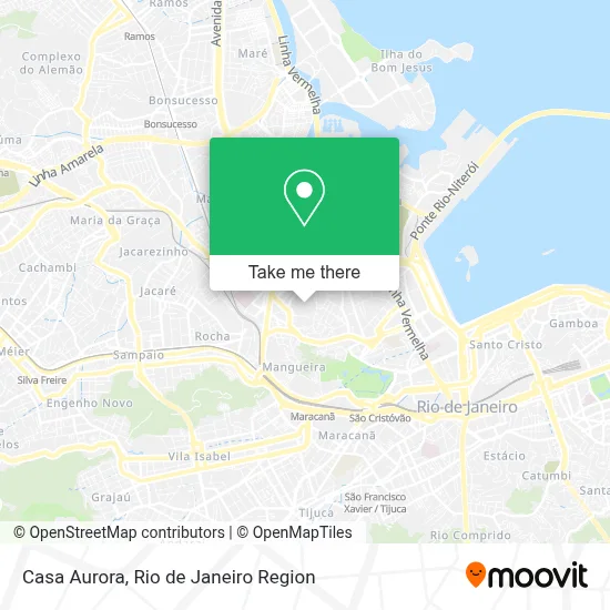 Casa Aurora map