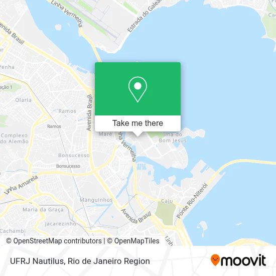 UFRJ Nautilus map