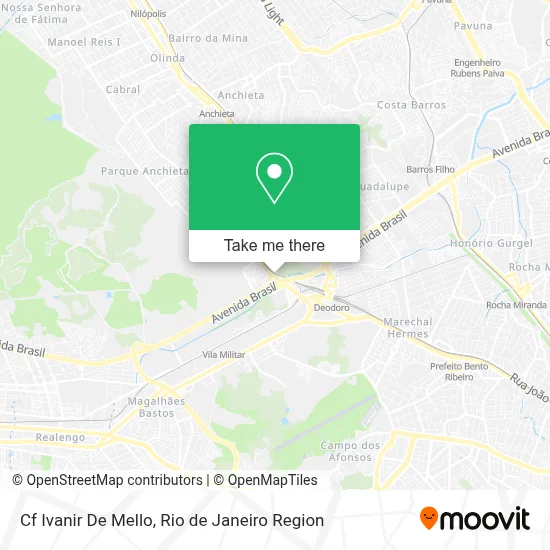 Cf Ivanir De Mello map