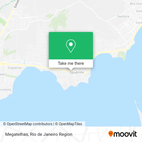 Megatelhas map